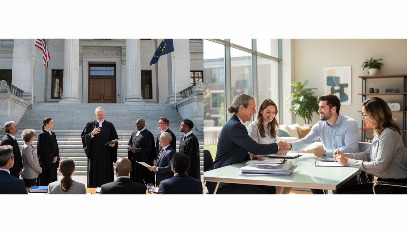 découvrez les différences essentielles entre le droit public et le droit privé expliquées simplement pour mieux comprendre leurs domaines et applications.