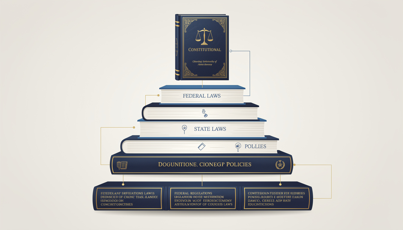 découvrez la hiérarchie des normes et comprenez le fonctionnement juridique pour mieux appréhender les règles et leur application dans le droit français.