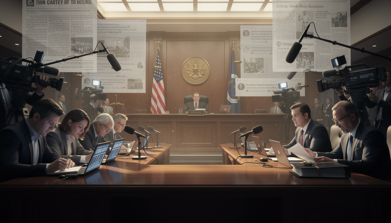 explorez les interactions entre la justice et les médias, et découvrez les enjeux clés qui façonnent leur relation complexe.