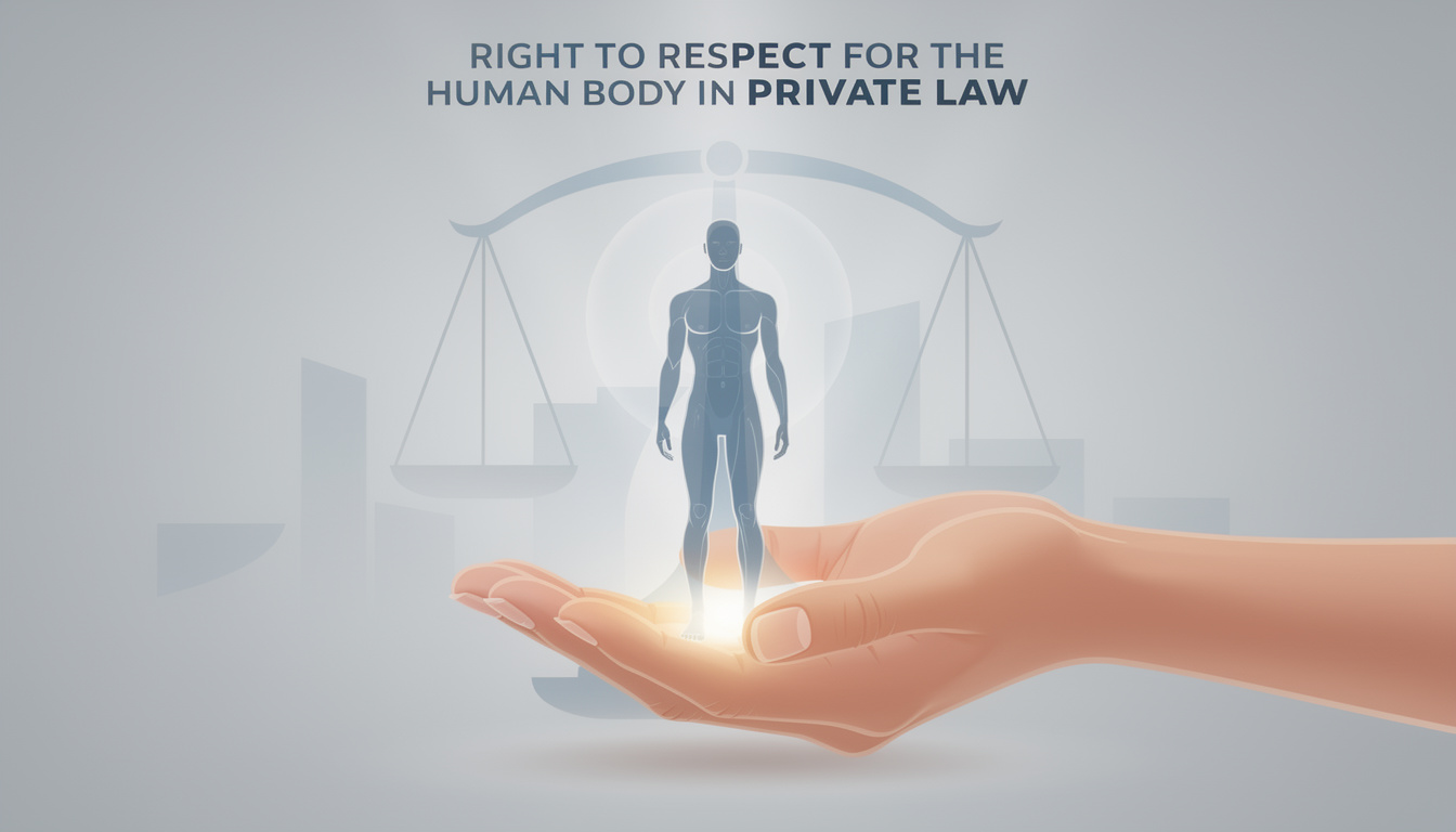 découvrez les principes fondamentaux du droit au respect du corps humain en droit privé, leurs implications juridiques et la protection des droits individuels.