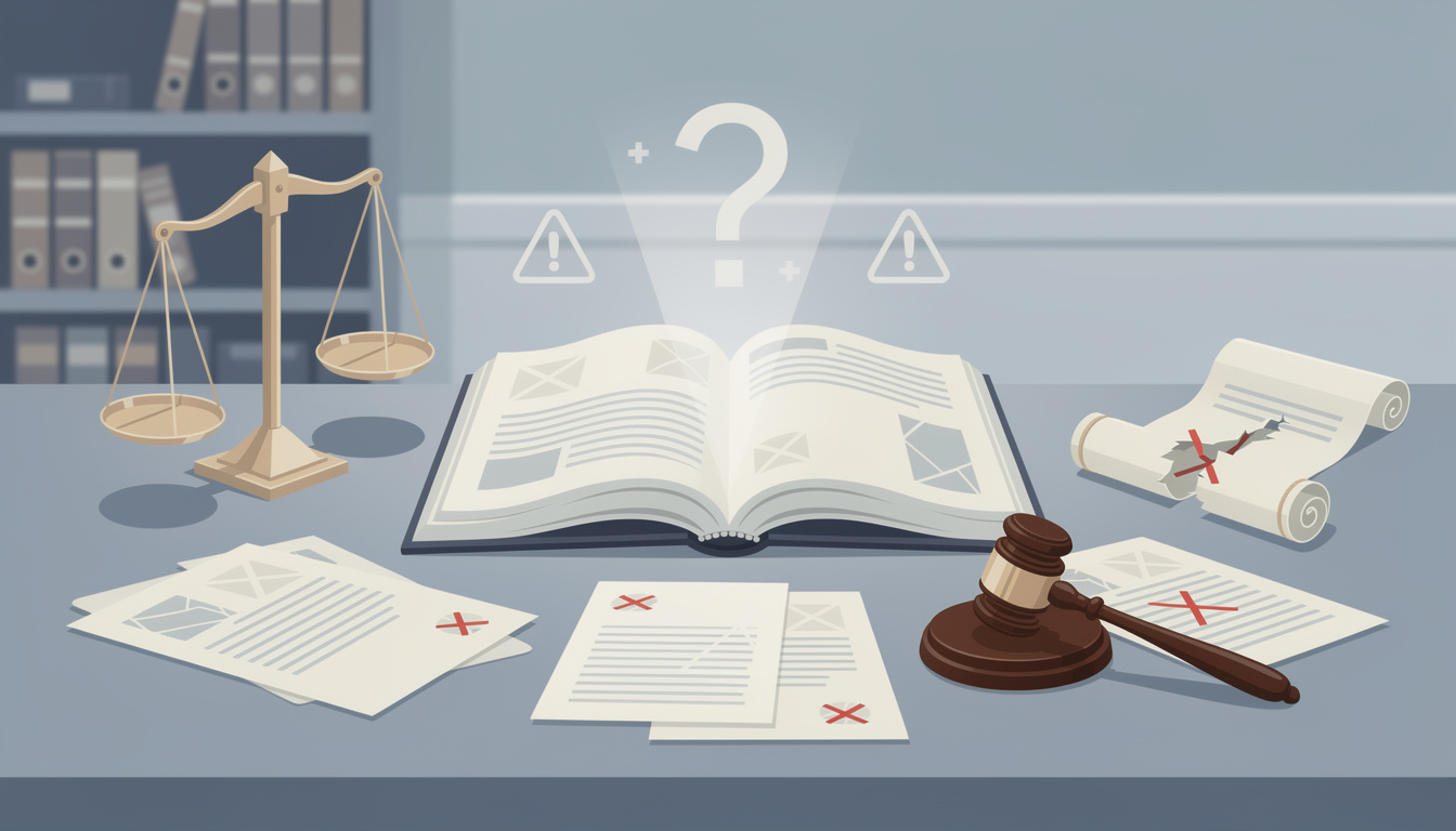 découvrez les erreurs juridiques les plus courantes en droit privé et apprenez à les éviter pour protéger vos droits efficacement.