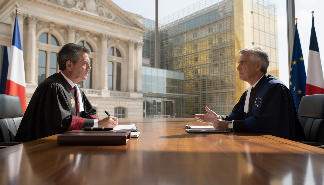 analyse approfondie des échanges et interactions entre les juridictions françaises et européennes, mettant en lumière leur influence réciproque et les implications pour le droit.