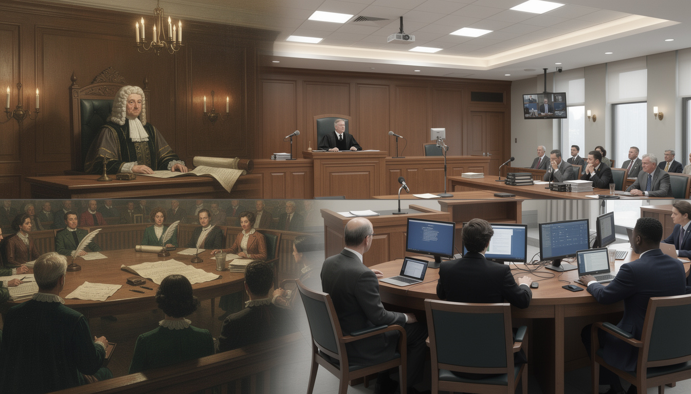 découvrez l'évolution du fonctionnement des tribunaux et les réformes majeures qui transforment le système judiciaire.